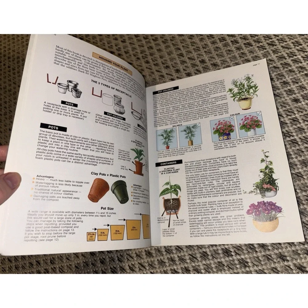 The House Plant Expert Dr. D. G. Hessayon 2002 Version Non Fiction Book Botany